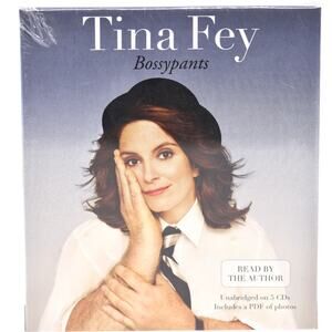 Tina Fey Bossypants 5-CD Audiobook Set 2011 *Sealed*
